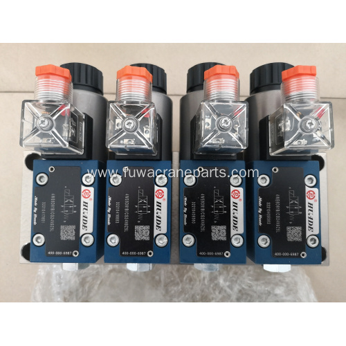 Hydraulic directional control electromagnetic valve for FUWA